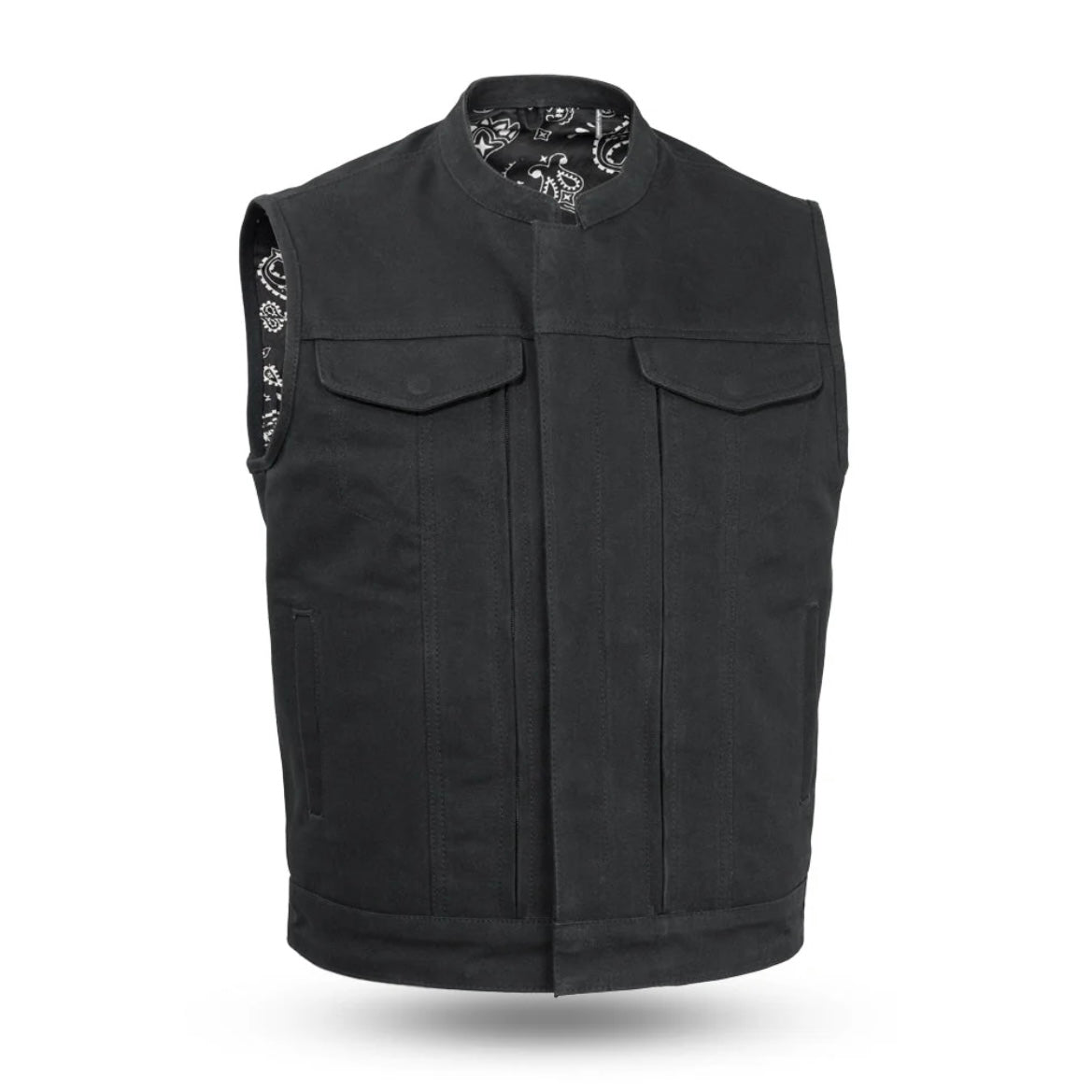 Brawley Men's Motorcycle Canvas Cut