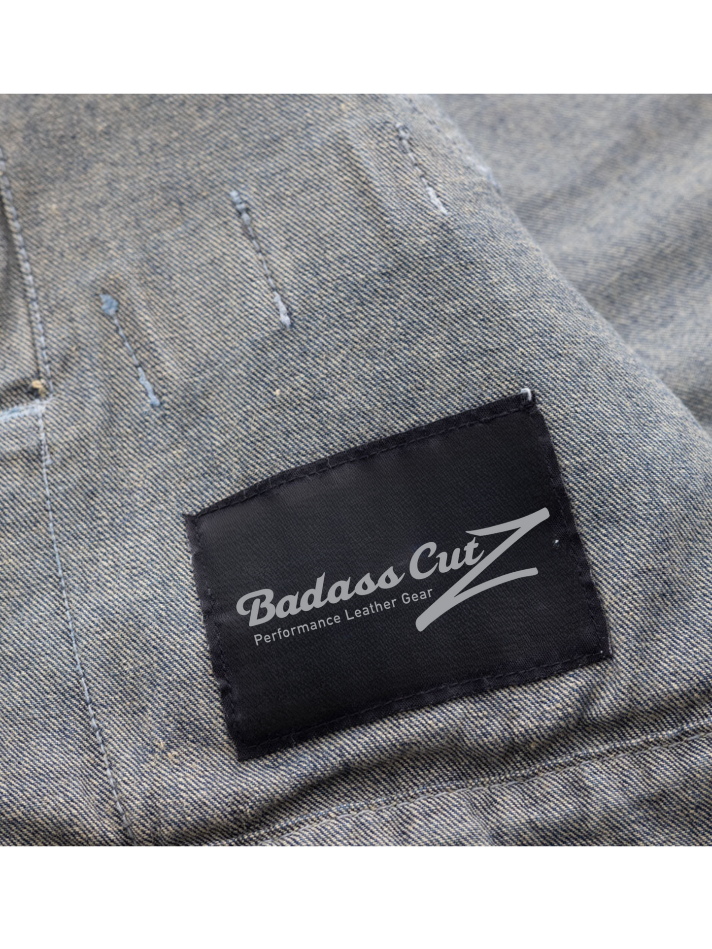 Cutoff Motorcycle Lightweight Denim Vest