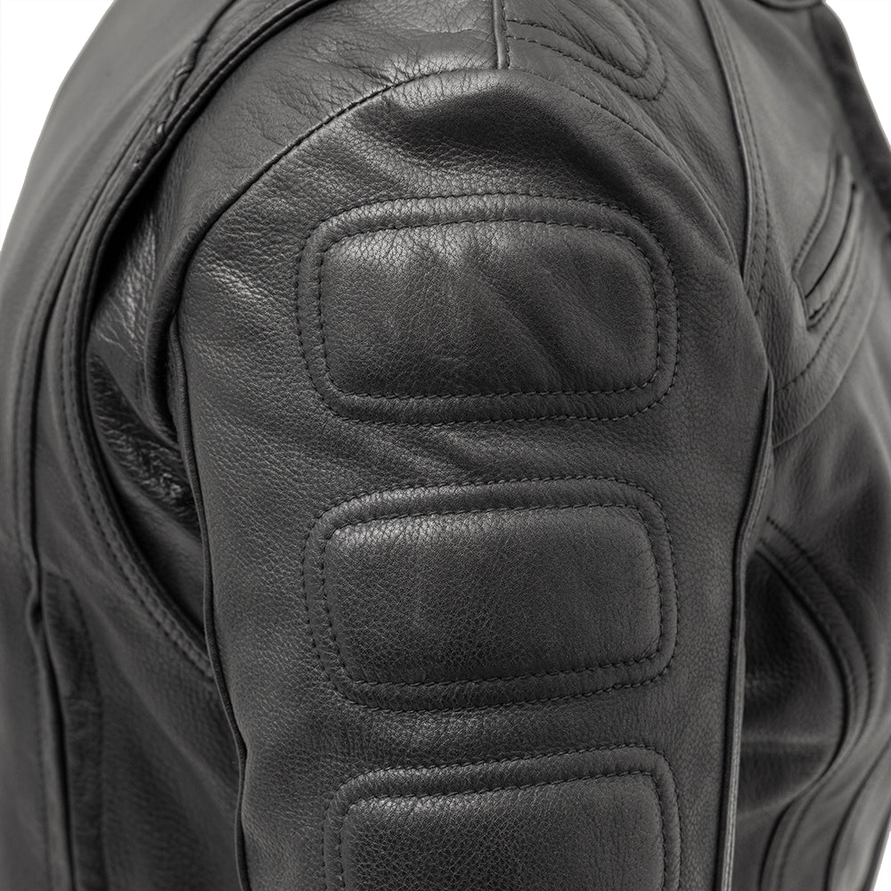 Onyx Women's Motorcycle Leather Jacket