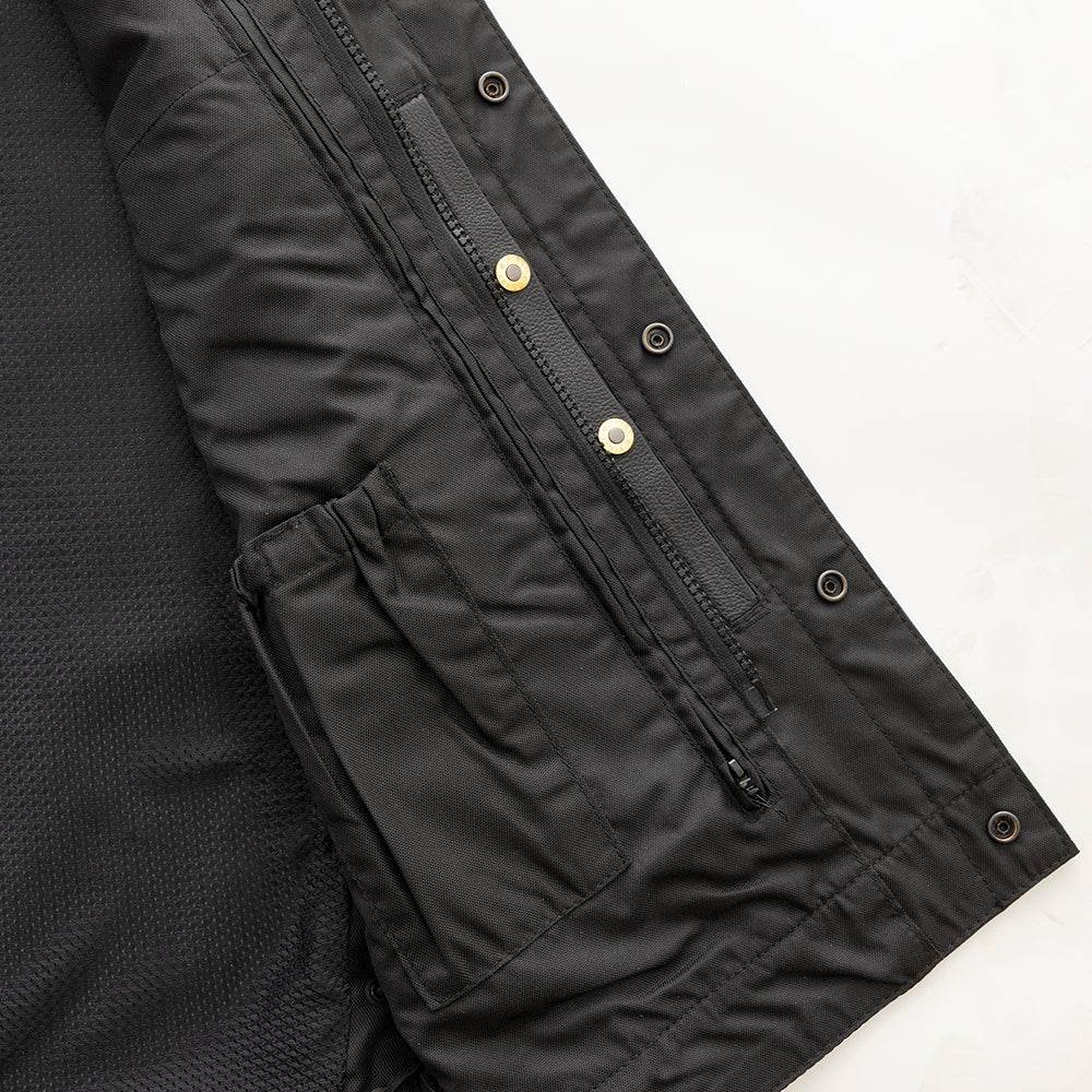 Stitch Men's Motorcycle Leather Vest