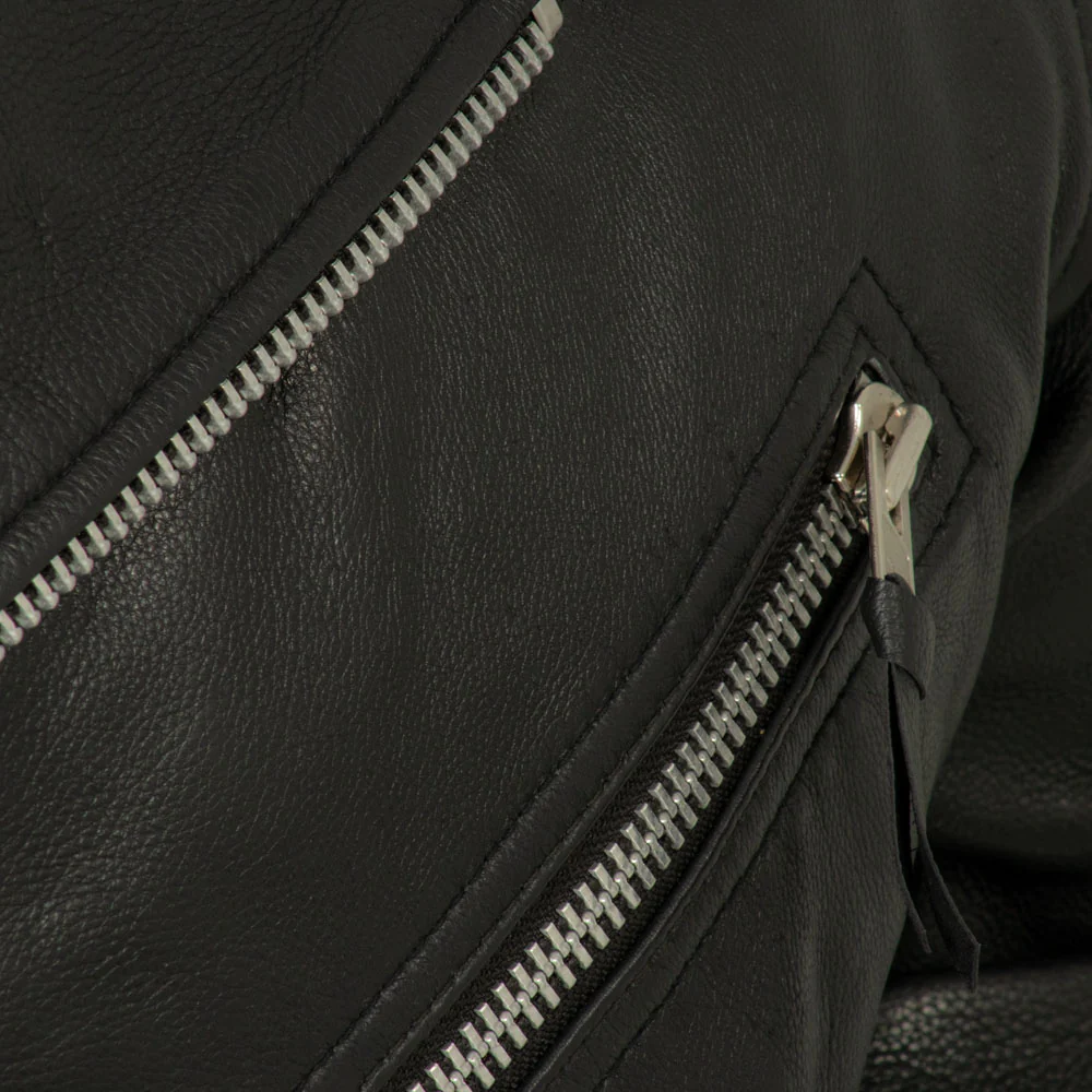 Ez Ryder Men's Motorcycle Leather Jacket
