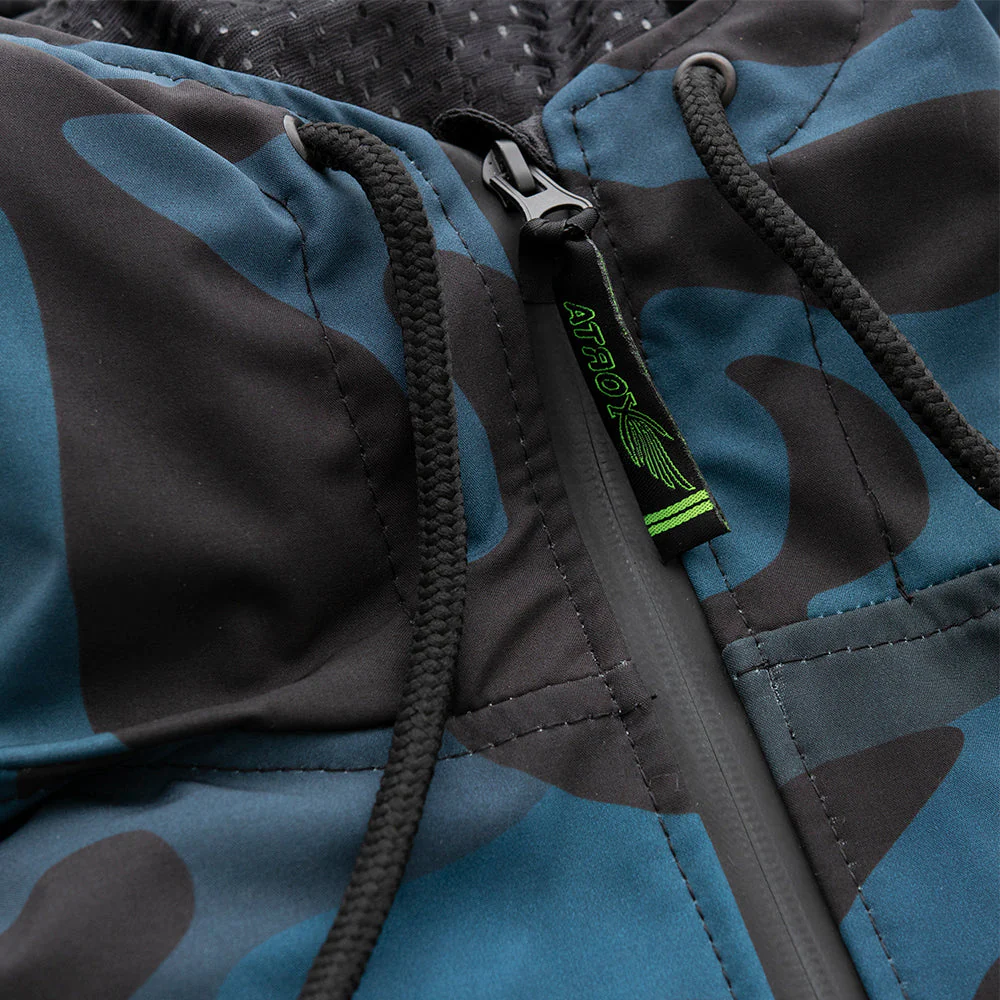 Storm Men's Breathable Rain Jacket with Armor