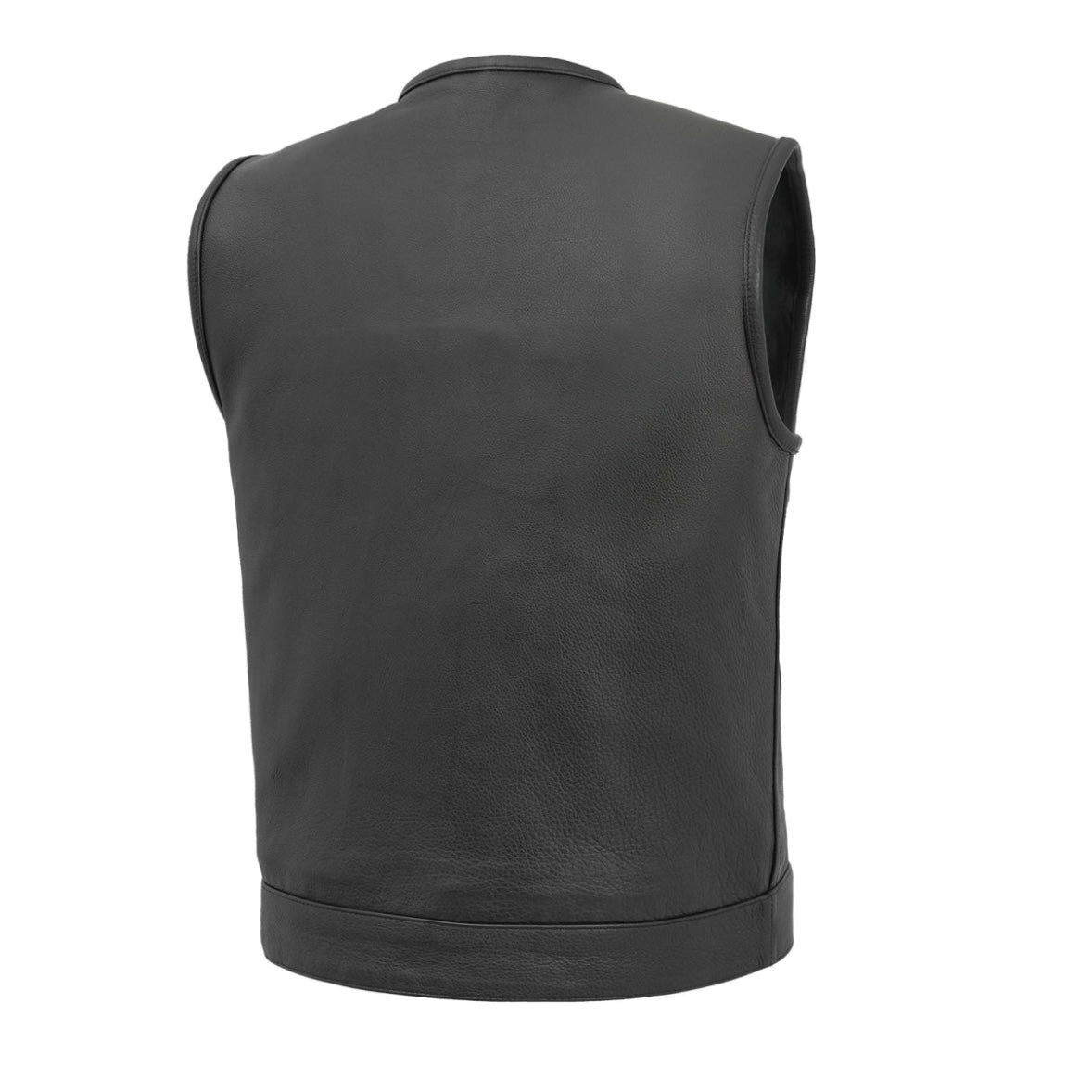 Sergeant Men's Motorcycle Leather Vest