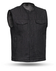 Butch Men's Motorcycle Denim Vest