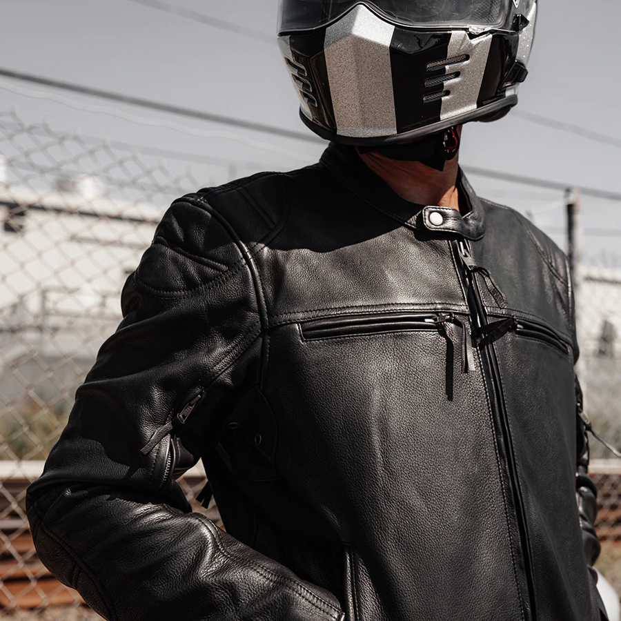 Nitro Men's Motorcycle Leather Jacket