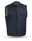 Butch Men's Motorcycle Denim Vest