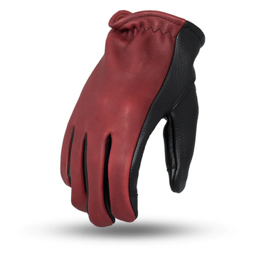 2 Tone Jace Men's Motorcycle Leather Gloves