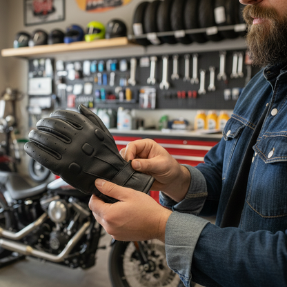 Buck Deer Skin Gloves