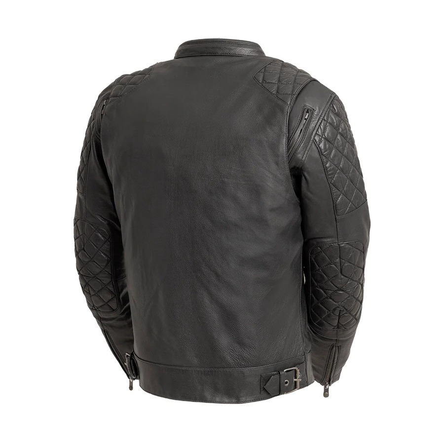 Apollo - Men's Leather Motorcycle Jacket