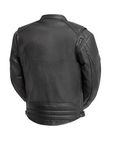 Cosmo - Men's Leather Motorcycle Jacket