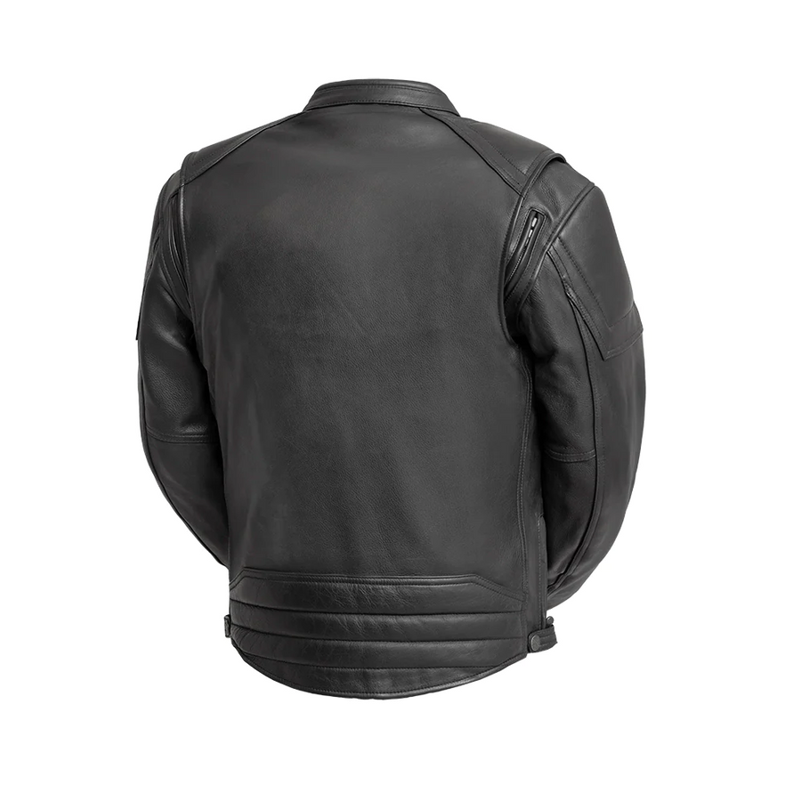 Cosmo - Men's Leather Motorcycle Jacket