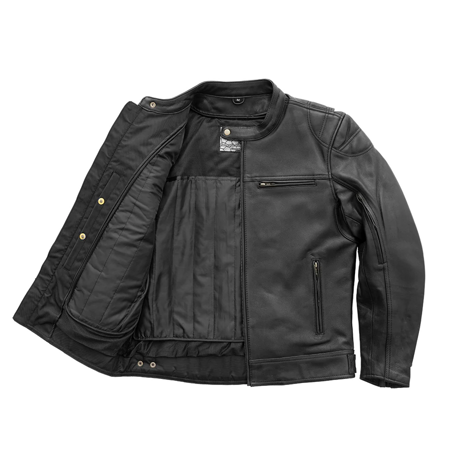 Nitro Men's Motorcycle Leather Jacket