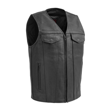 Breakin Bad Men's Motorcycle Leather Vest