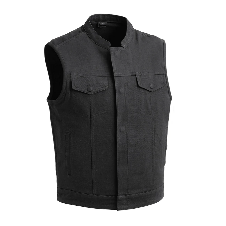 Willie Men's Motorcycle Twill Vest