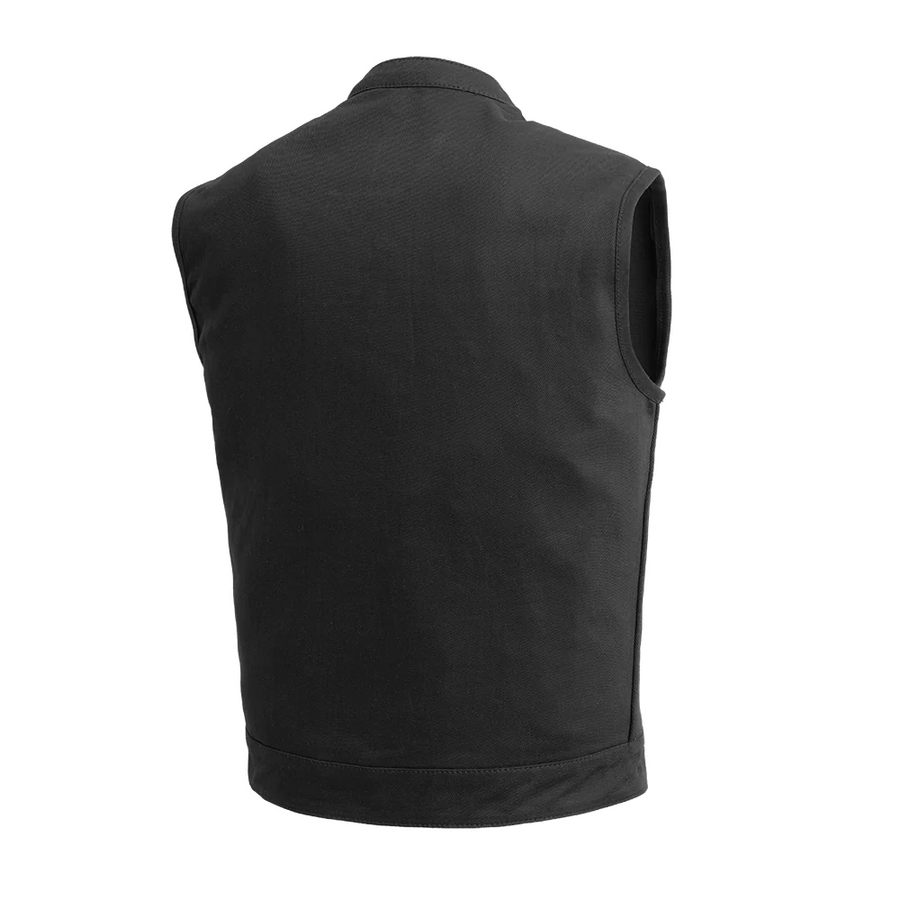 Willie Men's Motorcycle Twill Vest