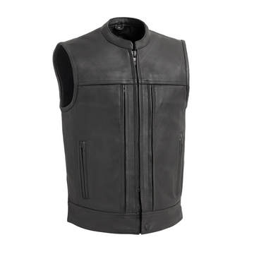 Breeze - Men's Motorcycle Leather Vest