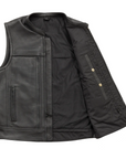 Breeze - Men's Motorcycle Leather Vest