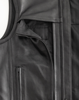 Breeze - Men's Motorcycle Leather Vest