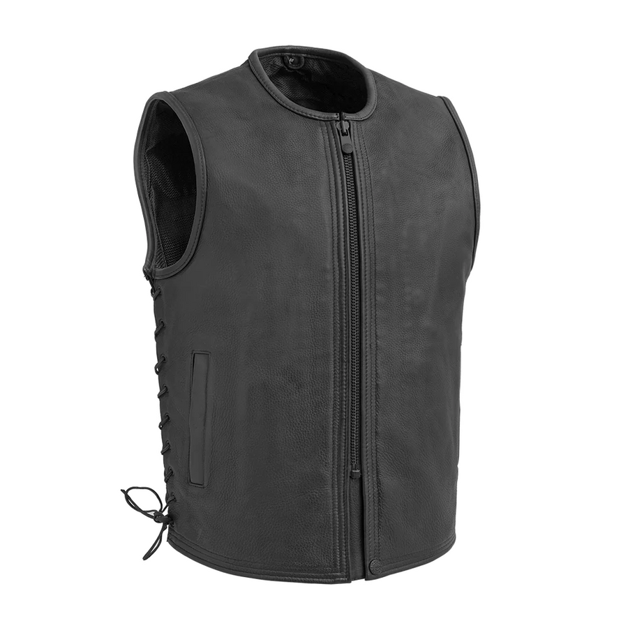 Viper Men's Motorcycle Leather Vest