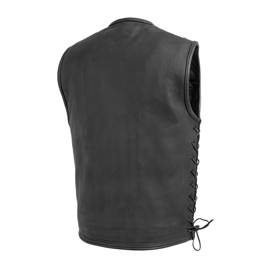 Viper Men's Motorcycle Leather Vest