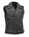 Crew Men's Motorcycle Leather Vest