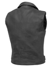 Crew Men's Motorcycle Leather Vest