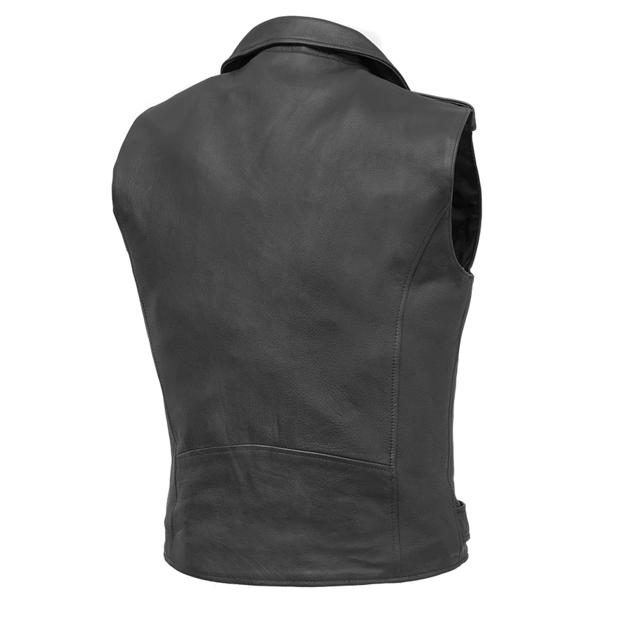 Crew Men's Motorcycle Leather Vest