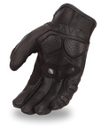 Raider Men's Leather Motorcycle Gloves