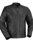 Alpha Men's Leather Motorcycle Jacket