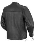 Alpha Men's Leather Motorcycle Jacket