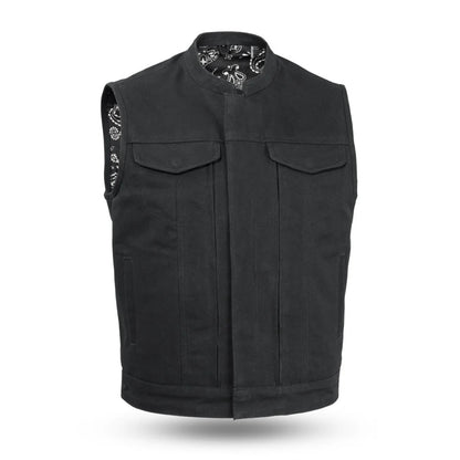 Brawley Men's Motorcycle Canvas Cut