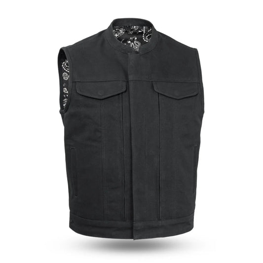 Brawley Men's Motorcycle Canvas Cut