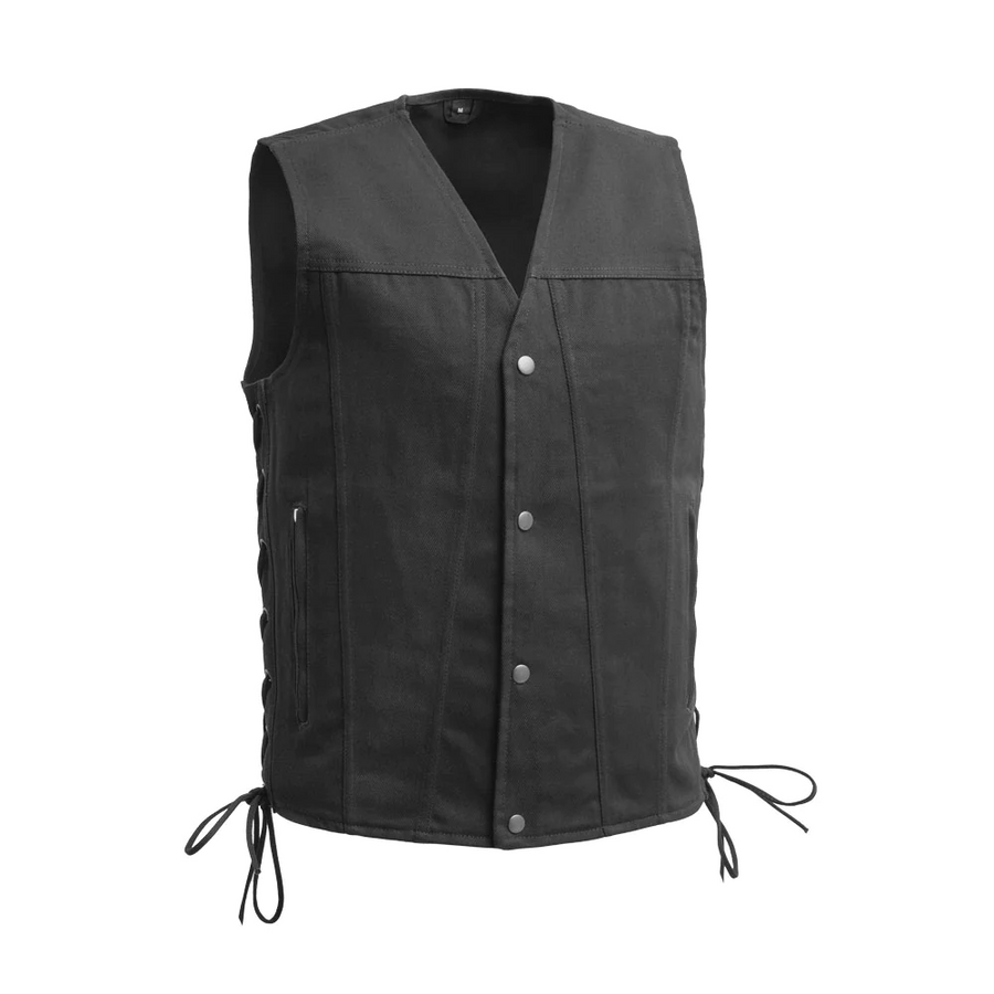 Austin Men's Motorcycle Twill Vest