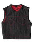 Dexter Men's Motorcycle Denim Vest