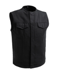 Liegh - Men's Motorcycle Twill Vest