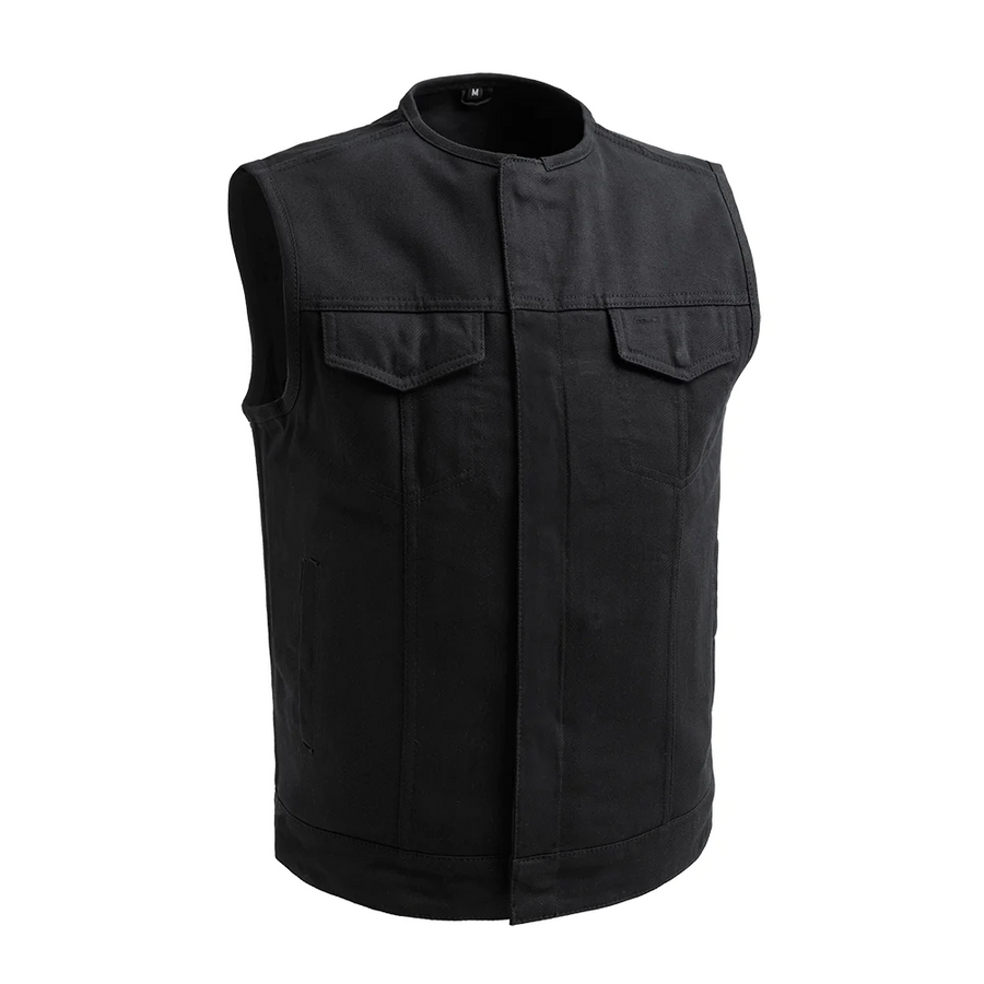 Liegh - Men's Motorcycle Twill Vest