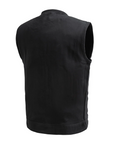 Liegh - Men's Motorcycle Twill Vest