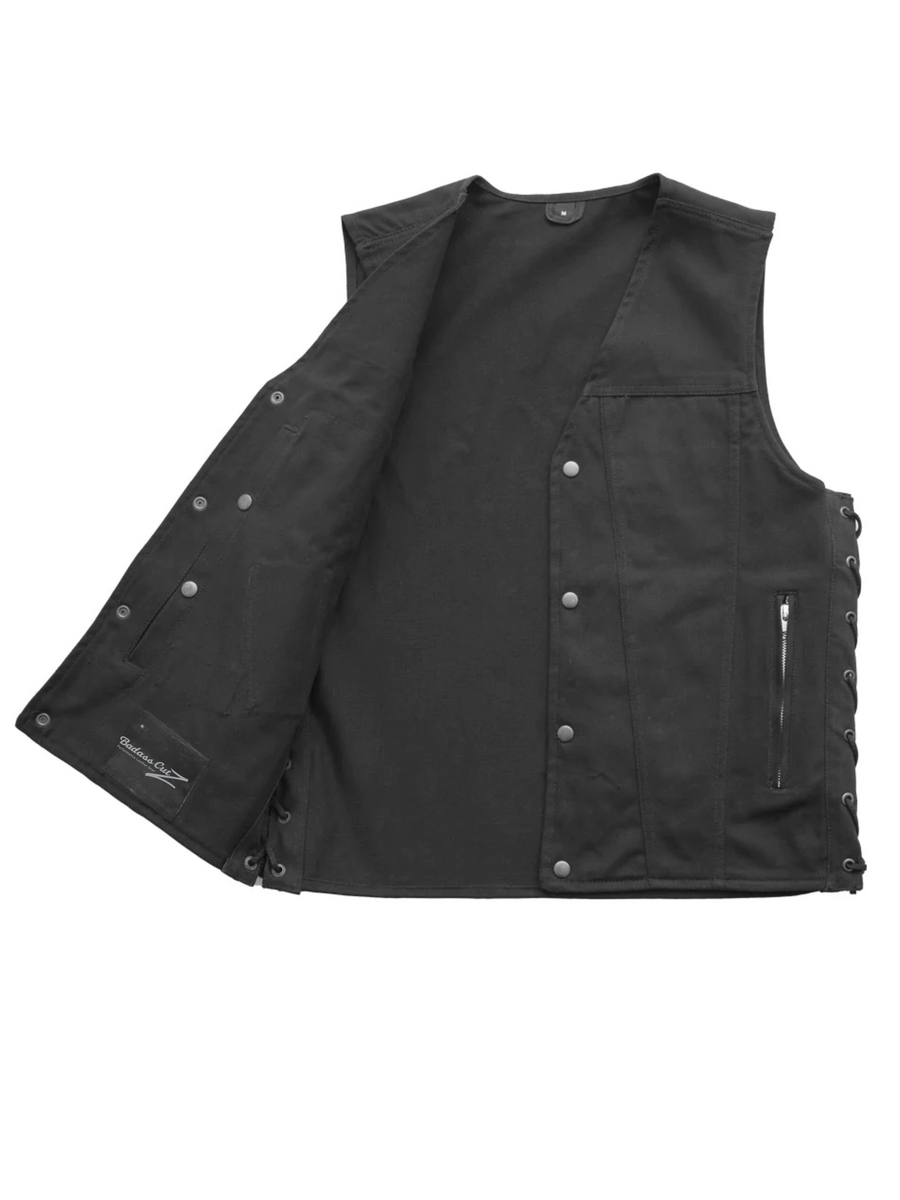 Austin Men's Motorcycle Twill Vest