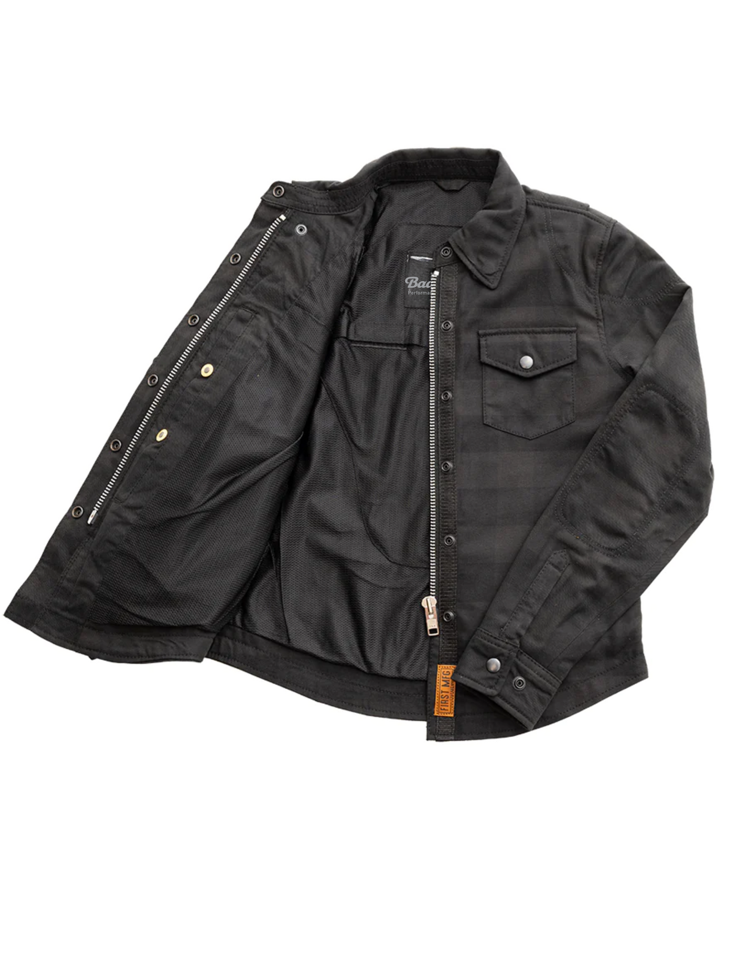 Beckham Men's Motorcycle Flannel Shirt