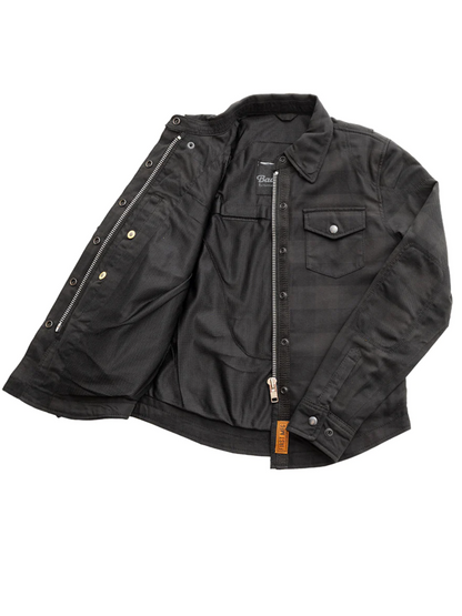 Beckham Men's Motorcycle Flannel Shirt