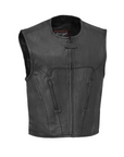 Rocket Men's Perforated Men's Motorcycle Leather Vest