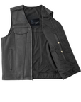 Breakin Bad Men's Motorcycle Leather Vest