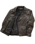 Baxter Men's Motorcycle Leather Jacket