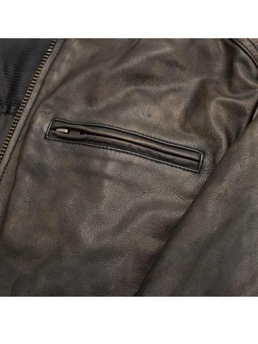 Blade Men's Motorcycle Leather Jacket