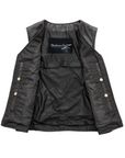 Odessa - Women's Motorcycle Leather Vest