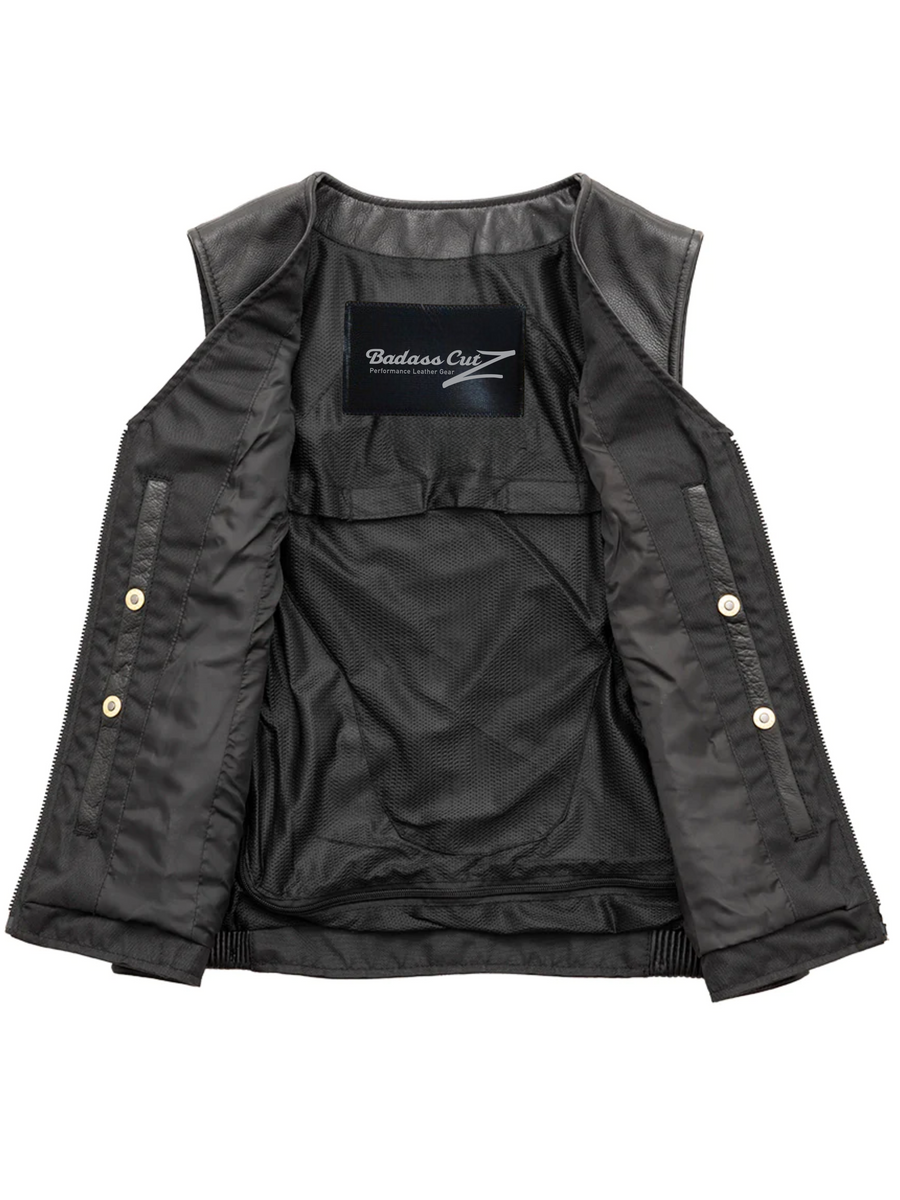 Odessa - Women's Motorcycle Leather Vest