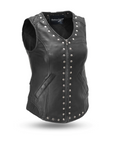 Adalyn Women's Motorcycle Leather Vest