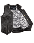 Stevie Women's Motorcycle Leather Vest