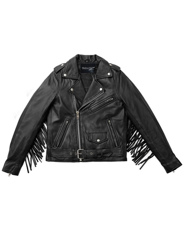 Ayasha - Women's Leather Motorcycle Jacket - BHBR