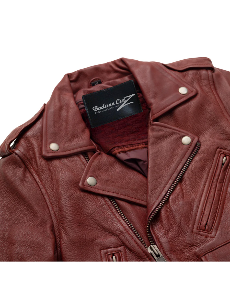 Kit Kat Women's Leather Jacket - BHBR